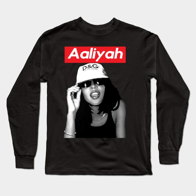 Aaliyah sunglasses Long Sleeve T-Shirt by Legacy BG